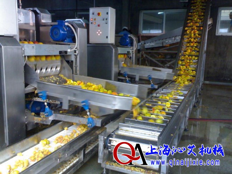 黄桃罐头生产流水线，杀菌冷却设备