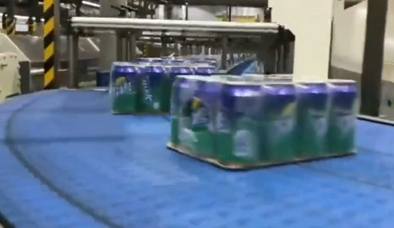 雪碧听装自动机械化生产线视频